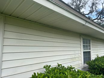 siding before pressure wash